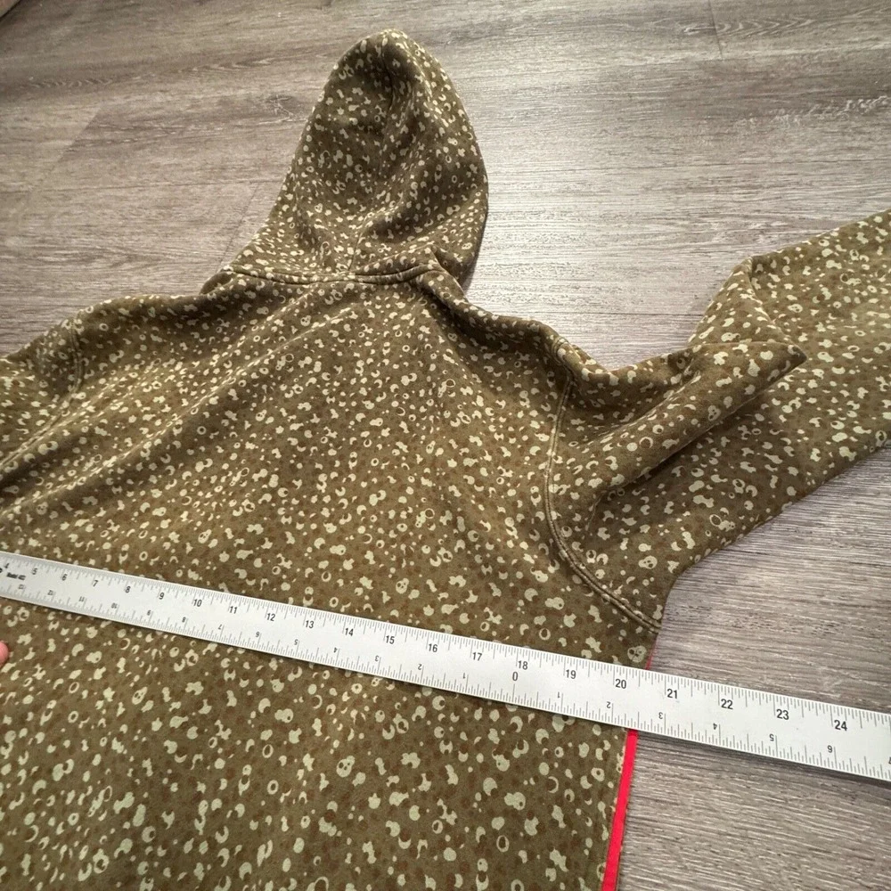 Adidas Hoodie Mens M Camo Cotton Full Zip Polka Dot Gorpcore Streetwear‎ Utility